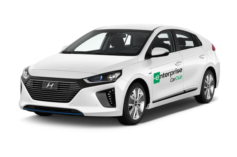 Hyundai Ioniq <br><p><b>A larger vehicle with a dual electric engine, perfect for longer distance journeys</b></p>